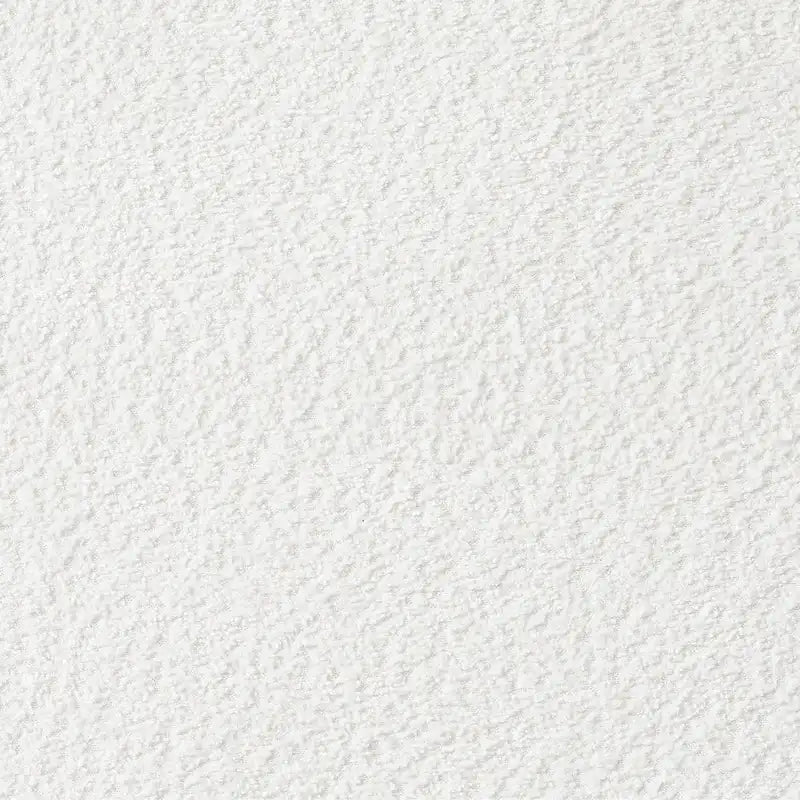 Causeuse moderne sans accoudoirs en tissu bouclé avec pieds en bois